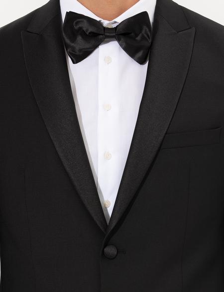 Siyah Slim Fit Smokin - 50229966017