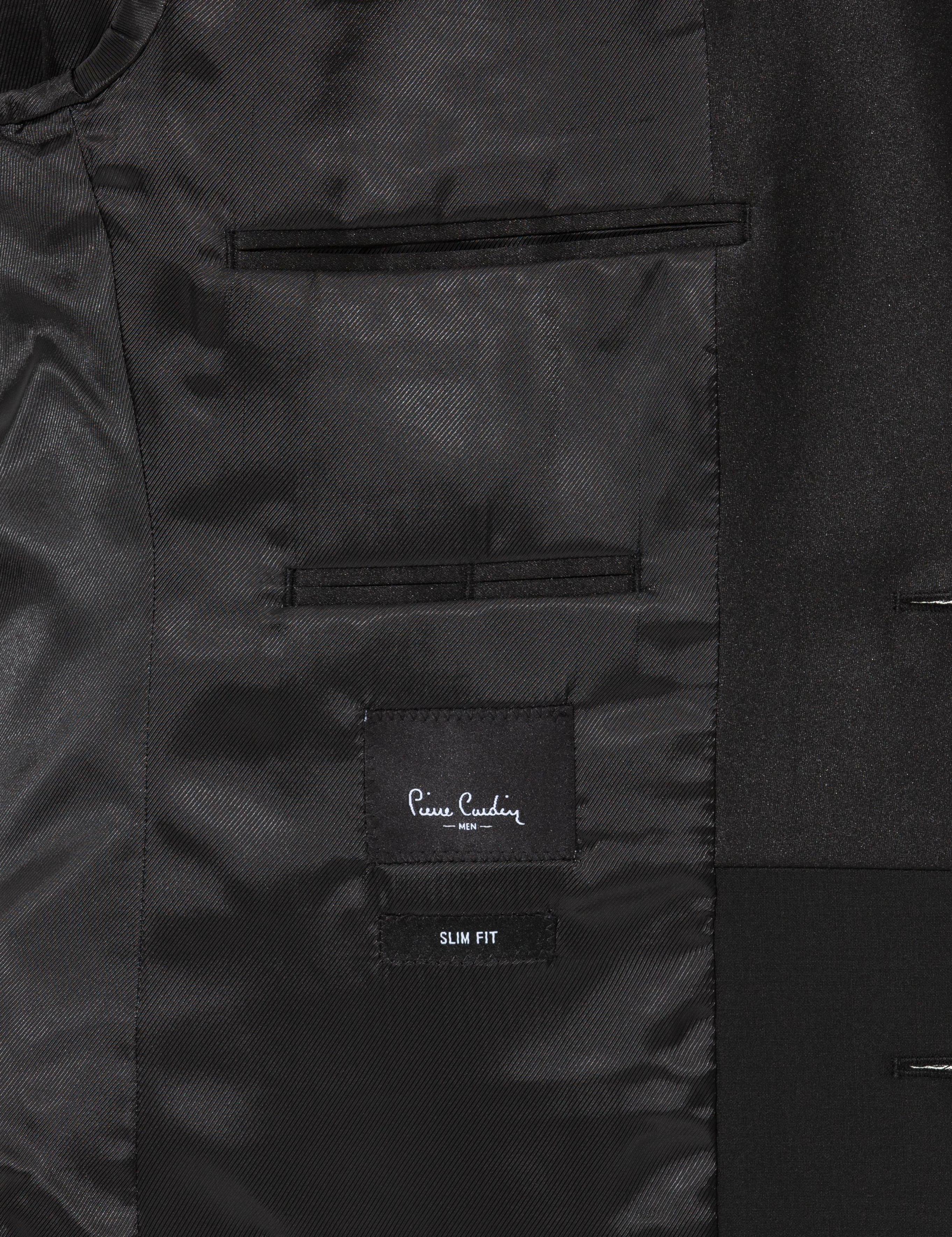 Siyah Slim Fit Smokin