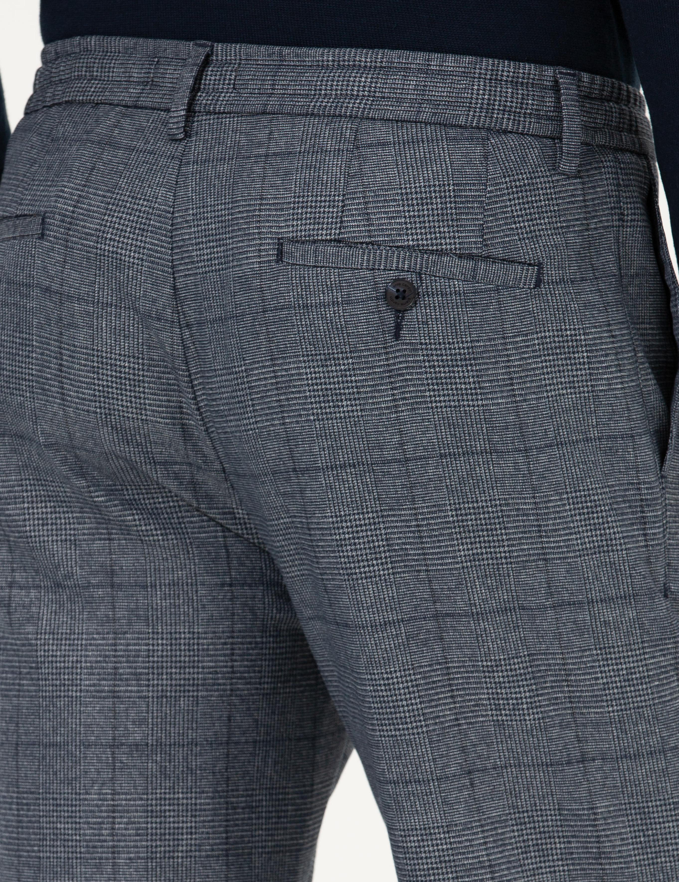 Lacivert Slim Fit Kumaş Pantolon