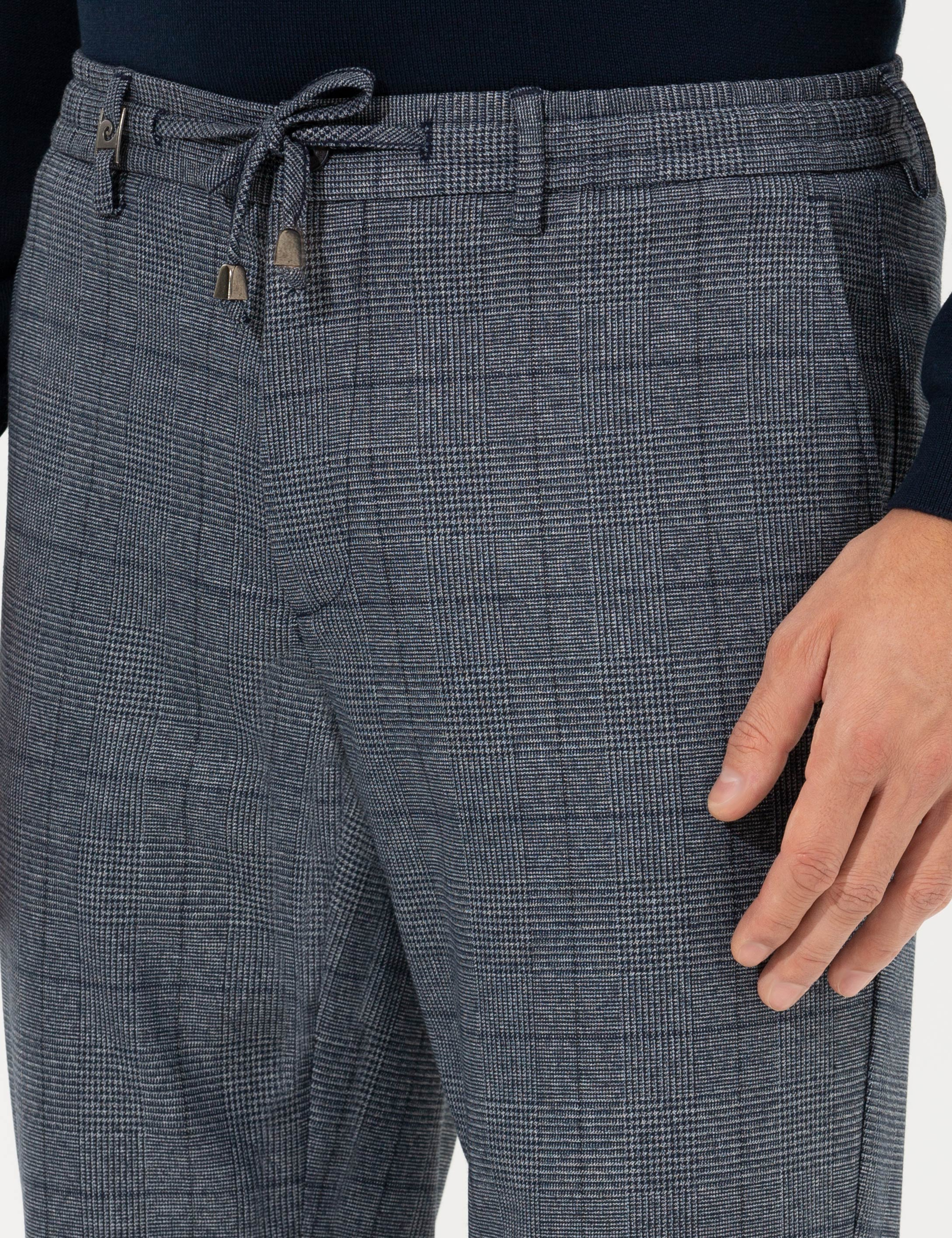 Lacivert Slim Fit Kumaş Pantolon - Image 6