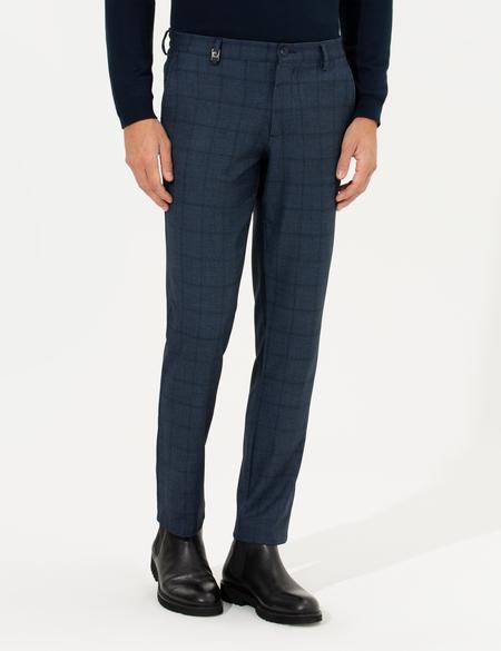 Açık Lacivert Slim Fit Kumaş Pantolon - 50260545054