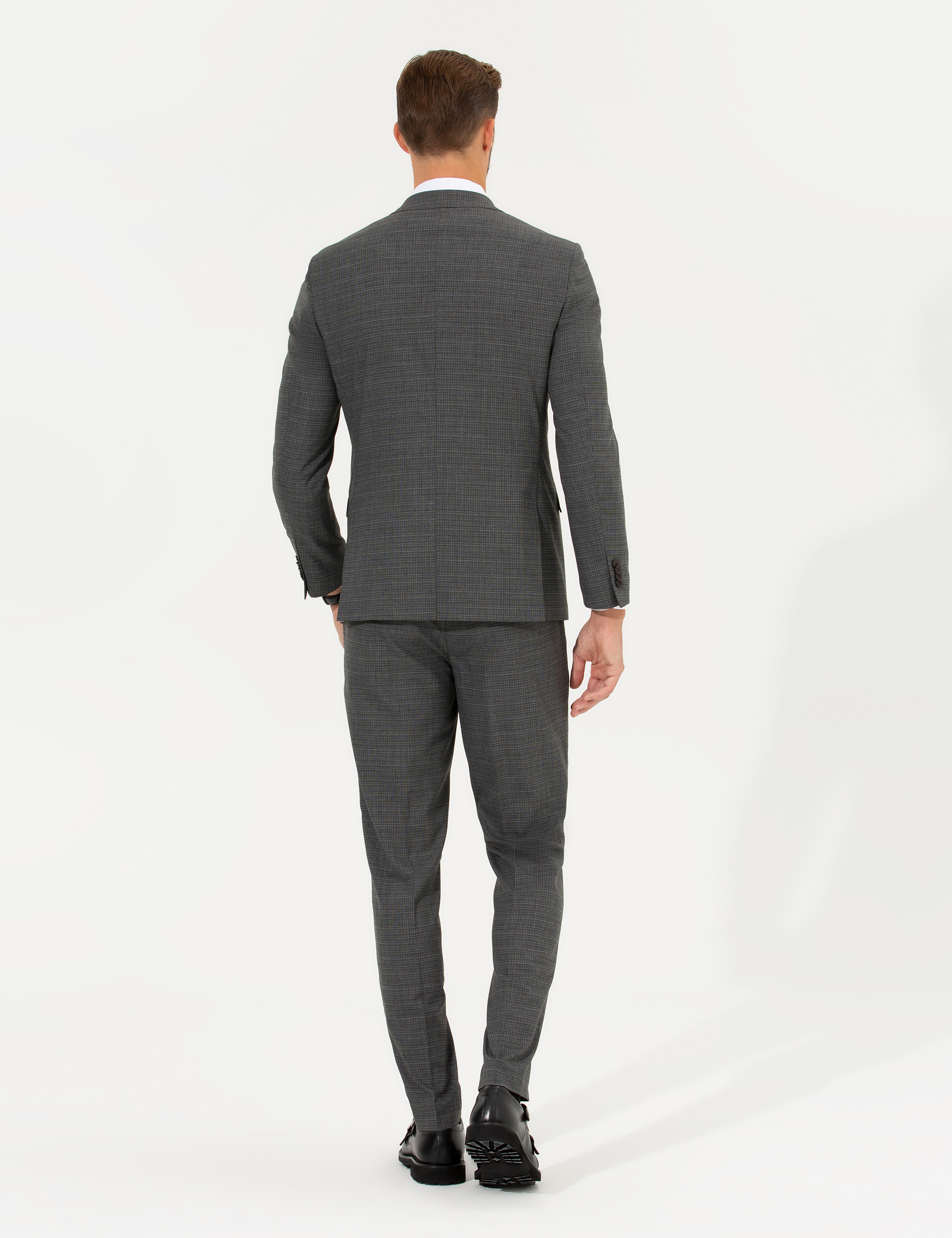 Antrasit Ex. Slim Fit Takım Elbise - Image 4