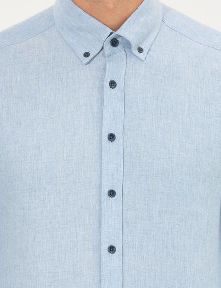 Mavi Regular Fit Uzun Kollu Gömlek - 50259512049