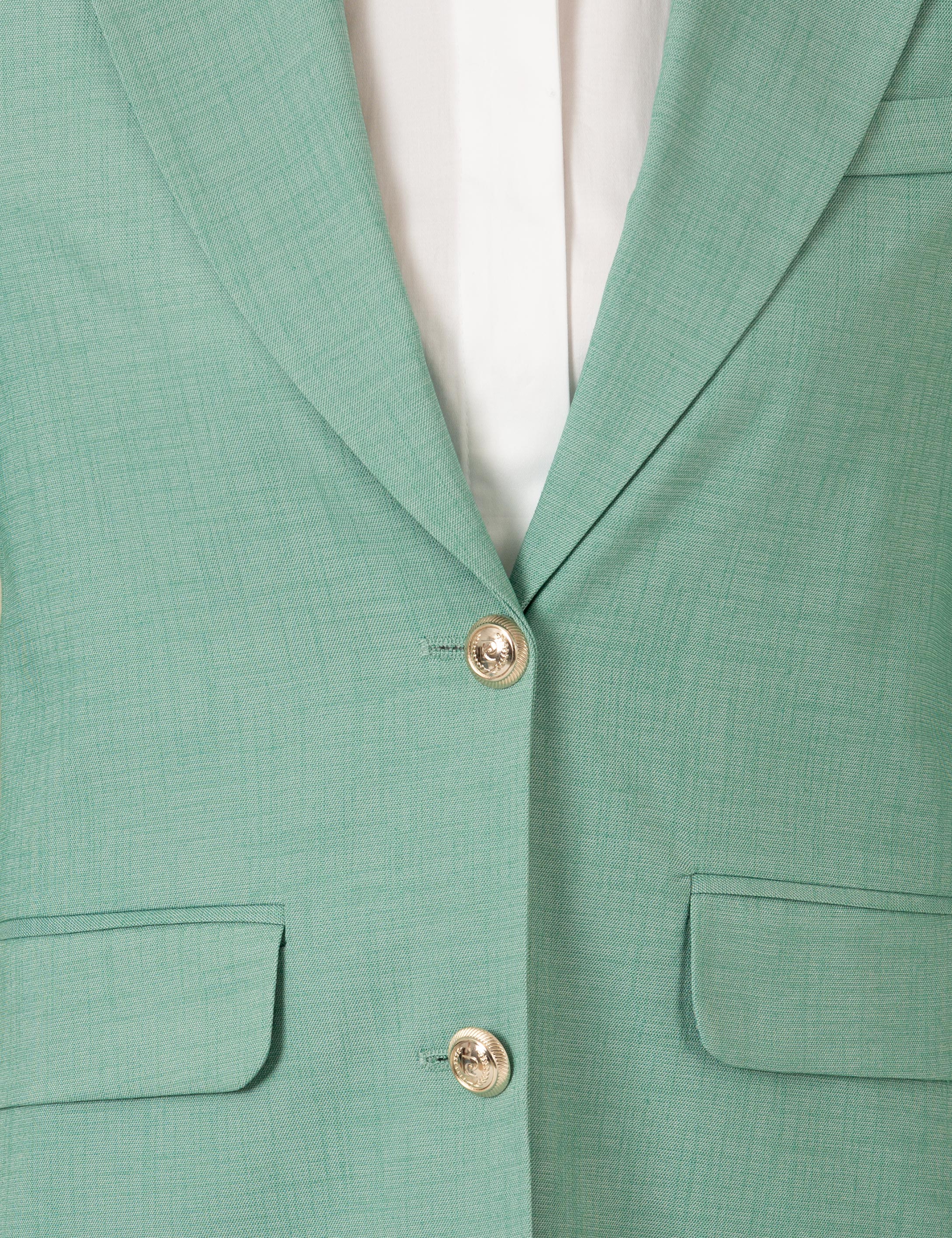 Aqua Blazer Ceket - Image 6