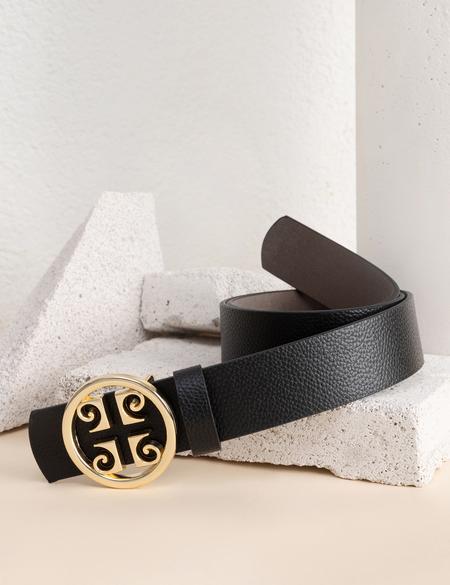 Siyah Tokalı Kemer - 50261589008