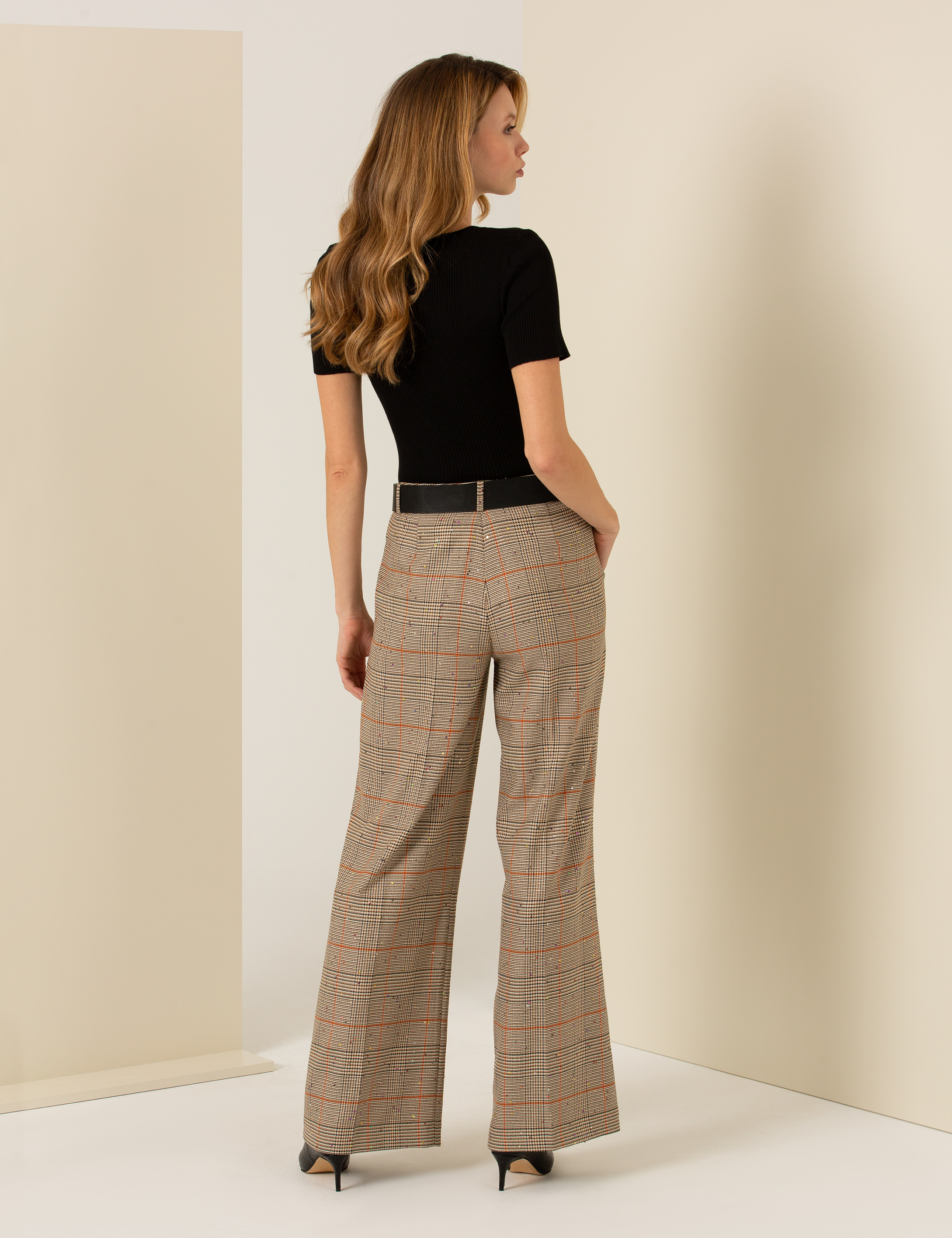 Camel Kumaş Pantolon - Image 4