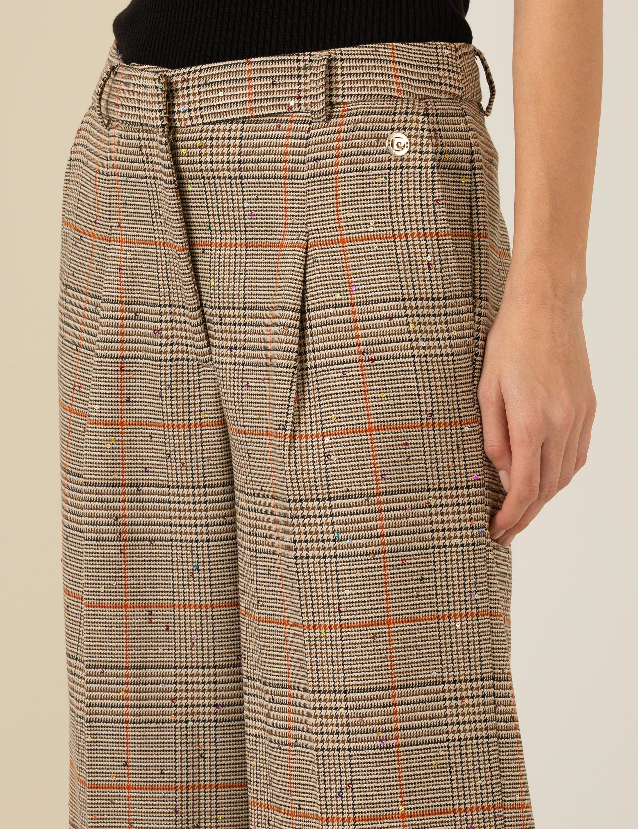 Camel Kumaş Pantolon