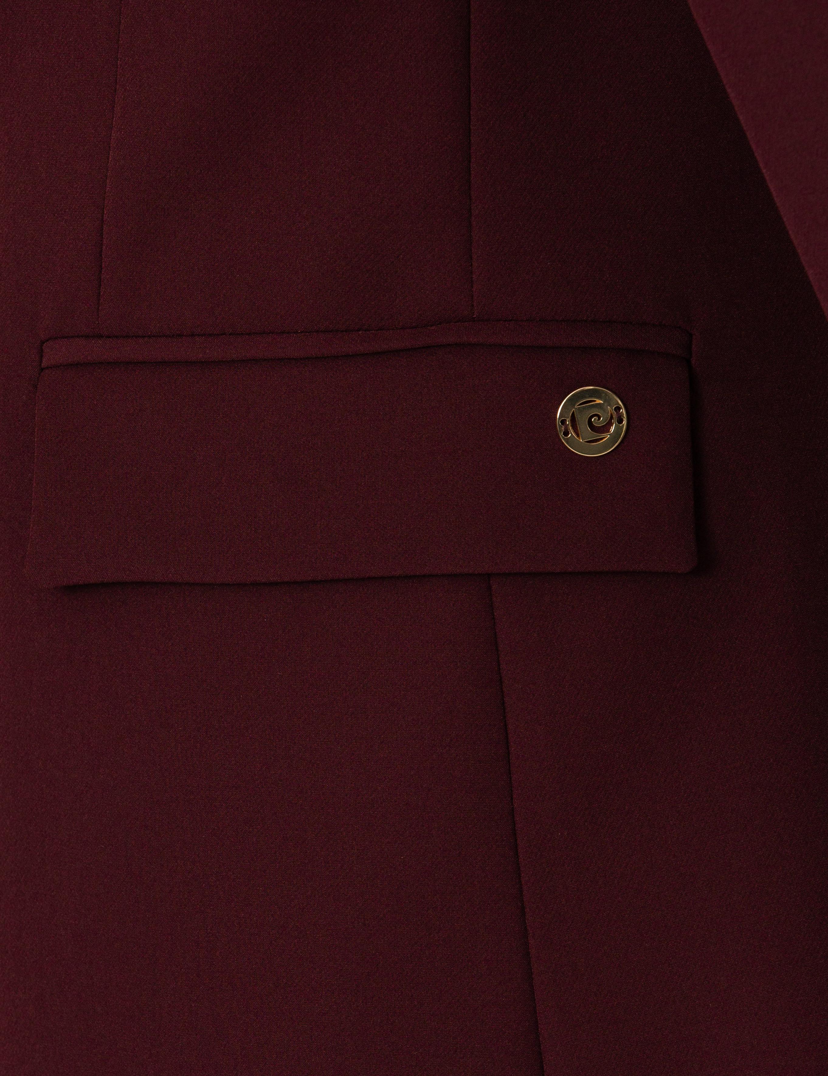 Bordo Blazer Ceket