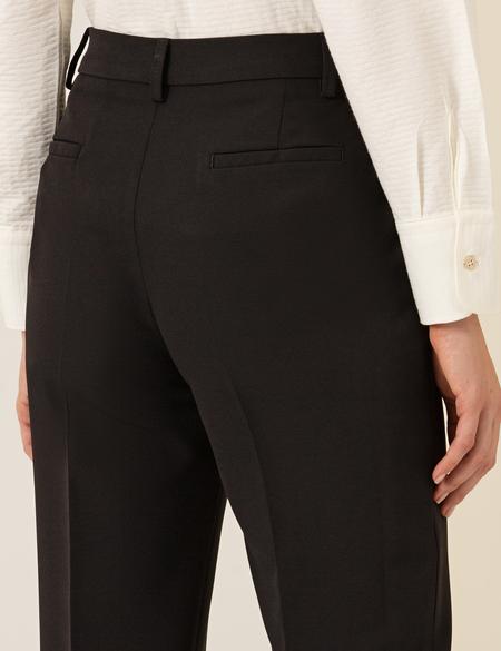 Siyah Kumaş Pantolon - 50260285001