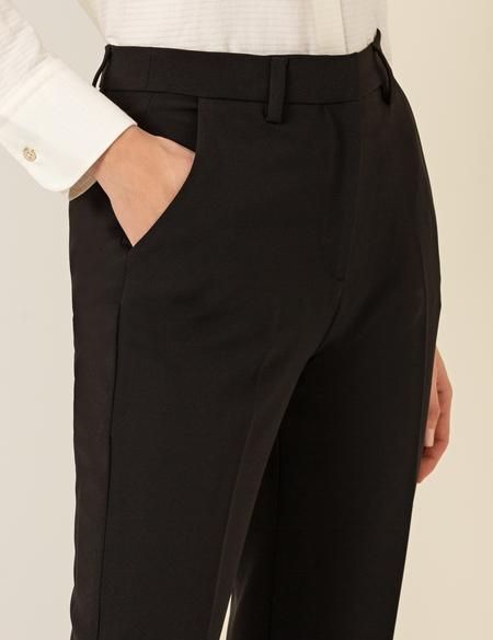 Siyah Kumaş Pantolon - 50260285001