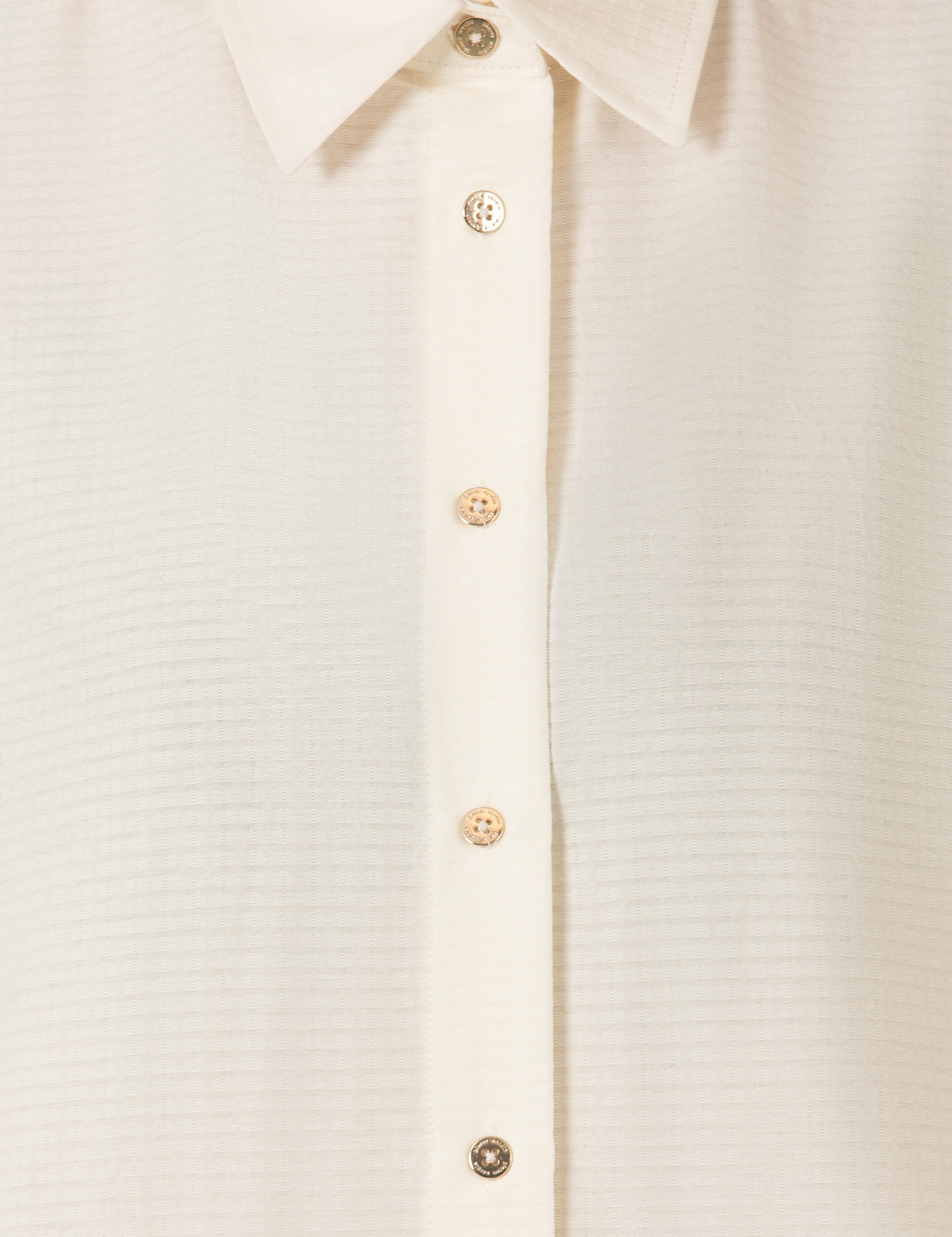 Beyaz Oversize Uzun Kollu Gömlek