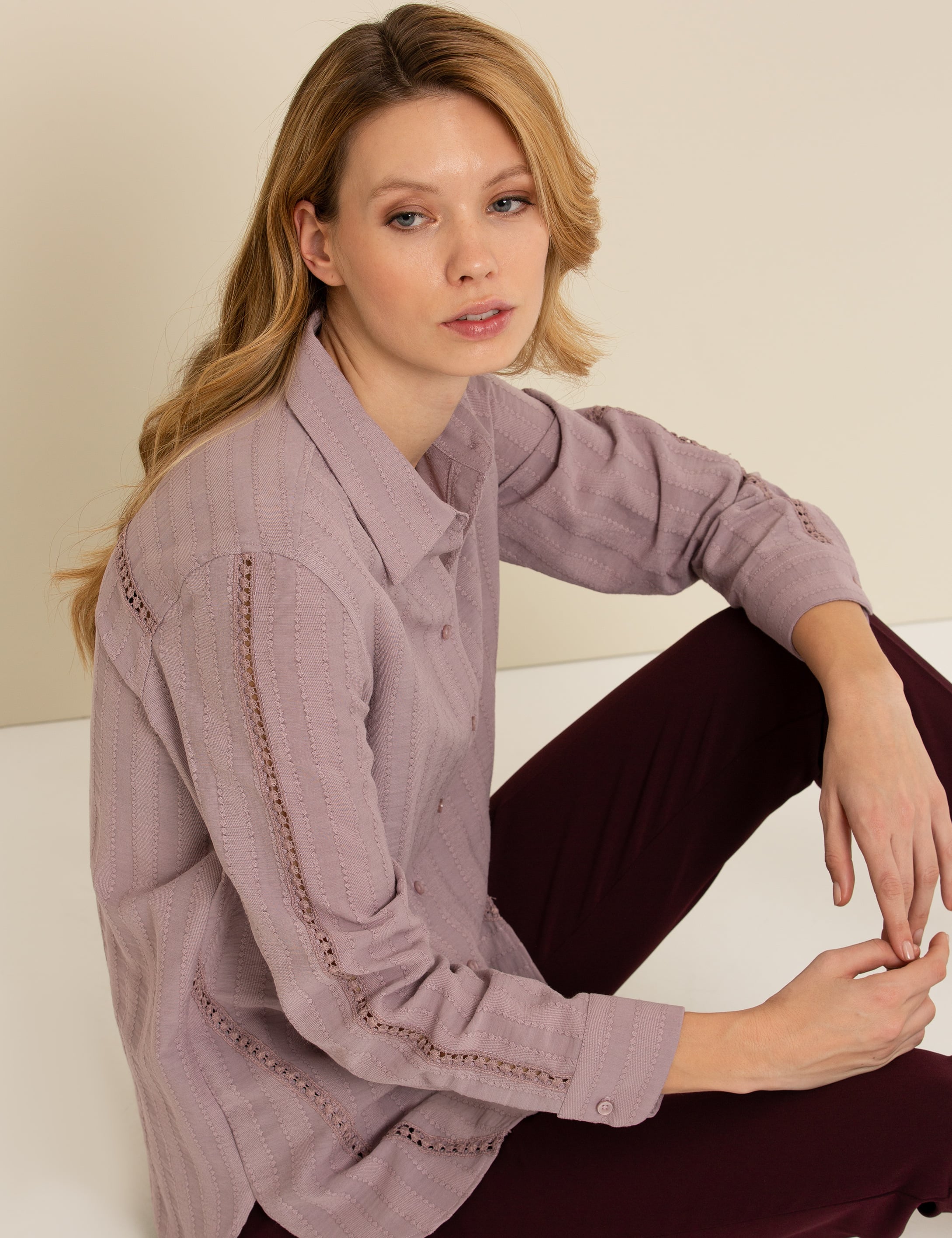 Orkide Comfort Fit Uzun Kollu Gömlek