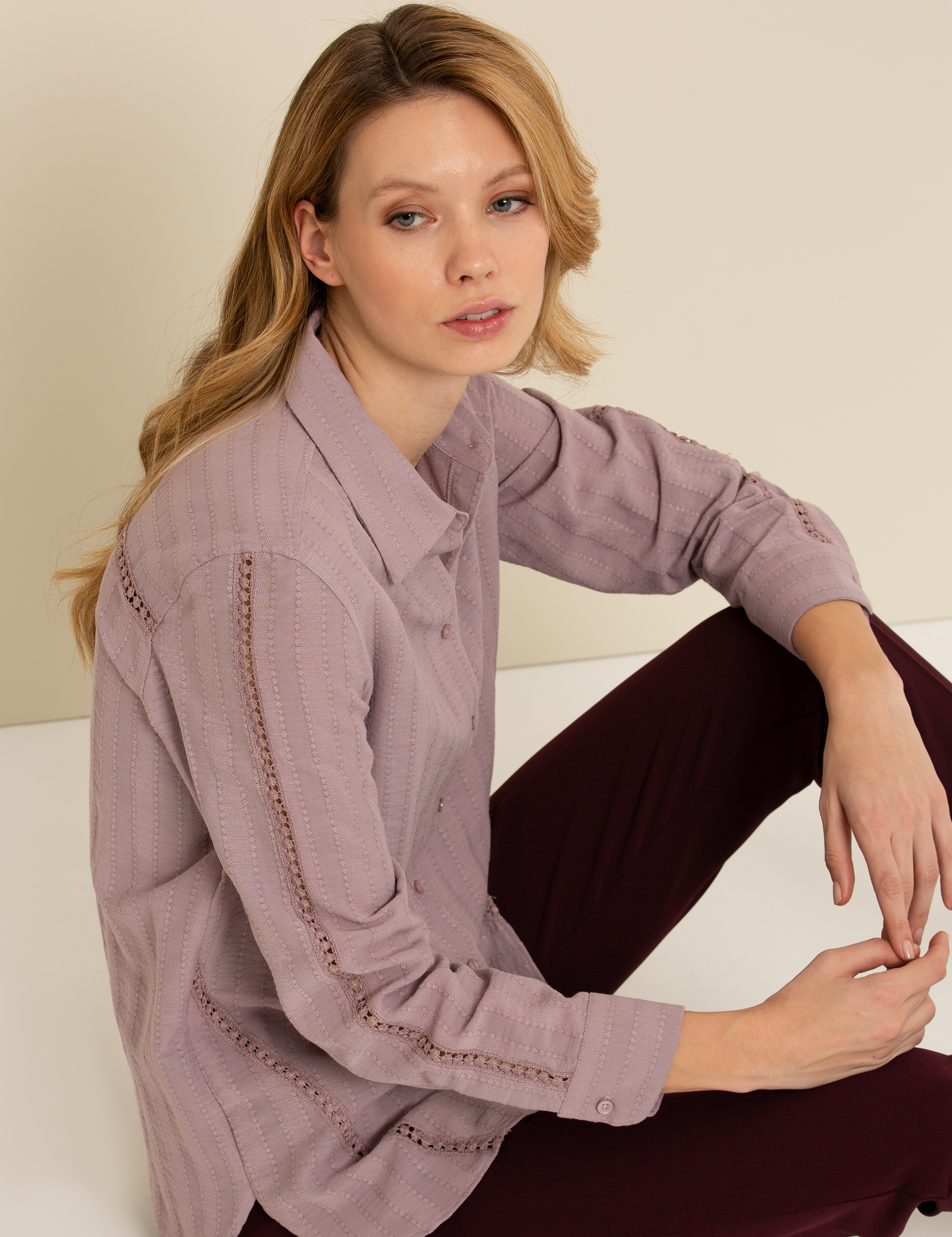 Orkide Comfort Fit Uzun Kollu Gömlek