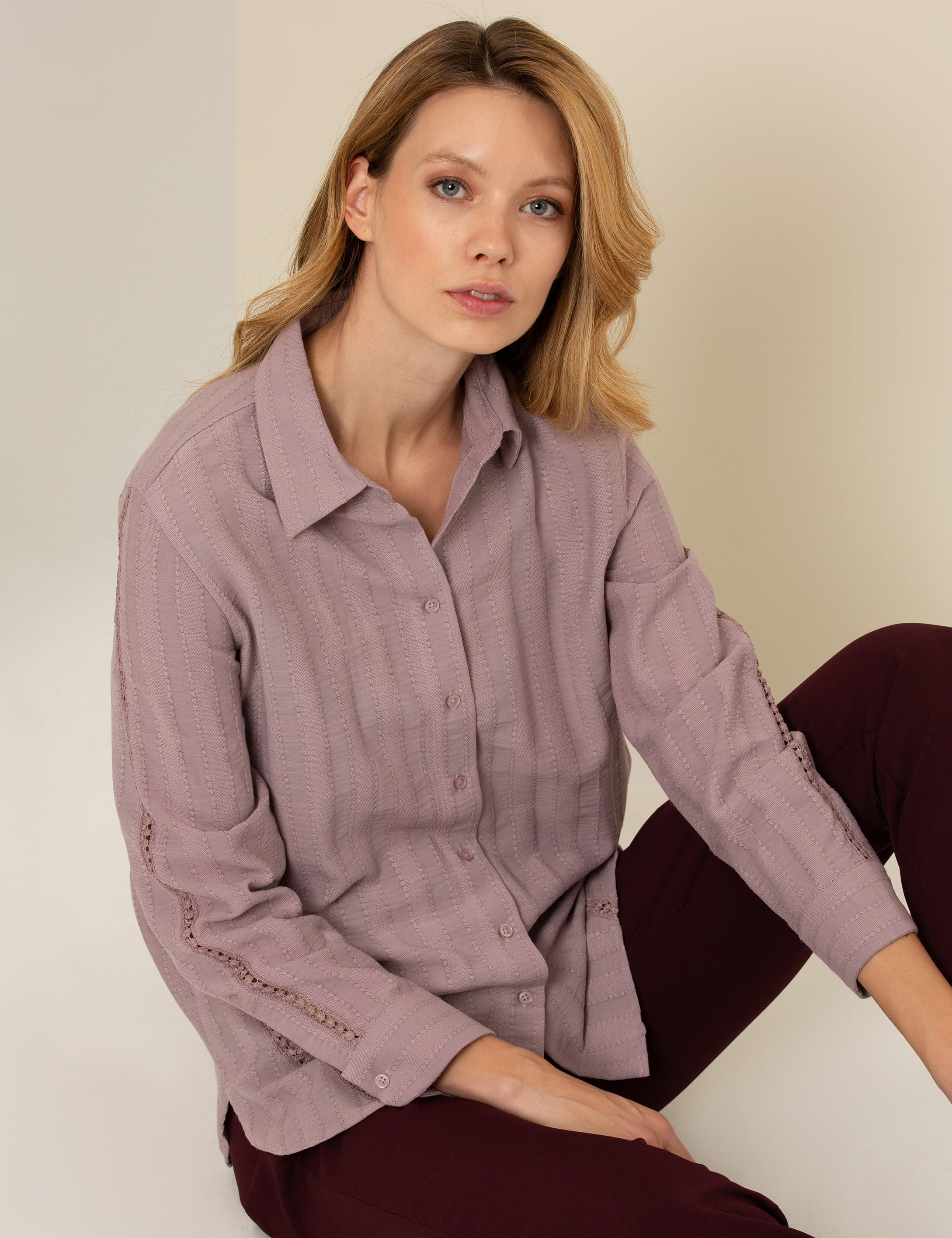 Orkide Comfort Fit Uzun Kollu Gömlek