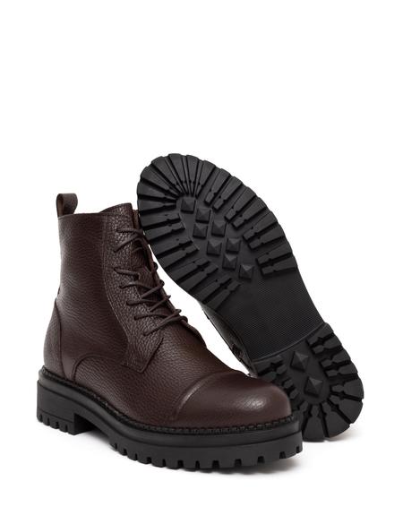 Kahverengi %100 Deri Bot - 50262254012