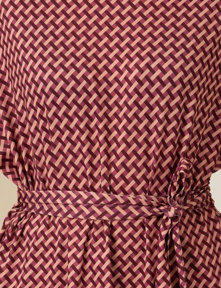 Gül Kurusu Comfort Fit Örme Bluz - 50253151019