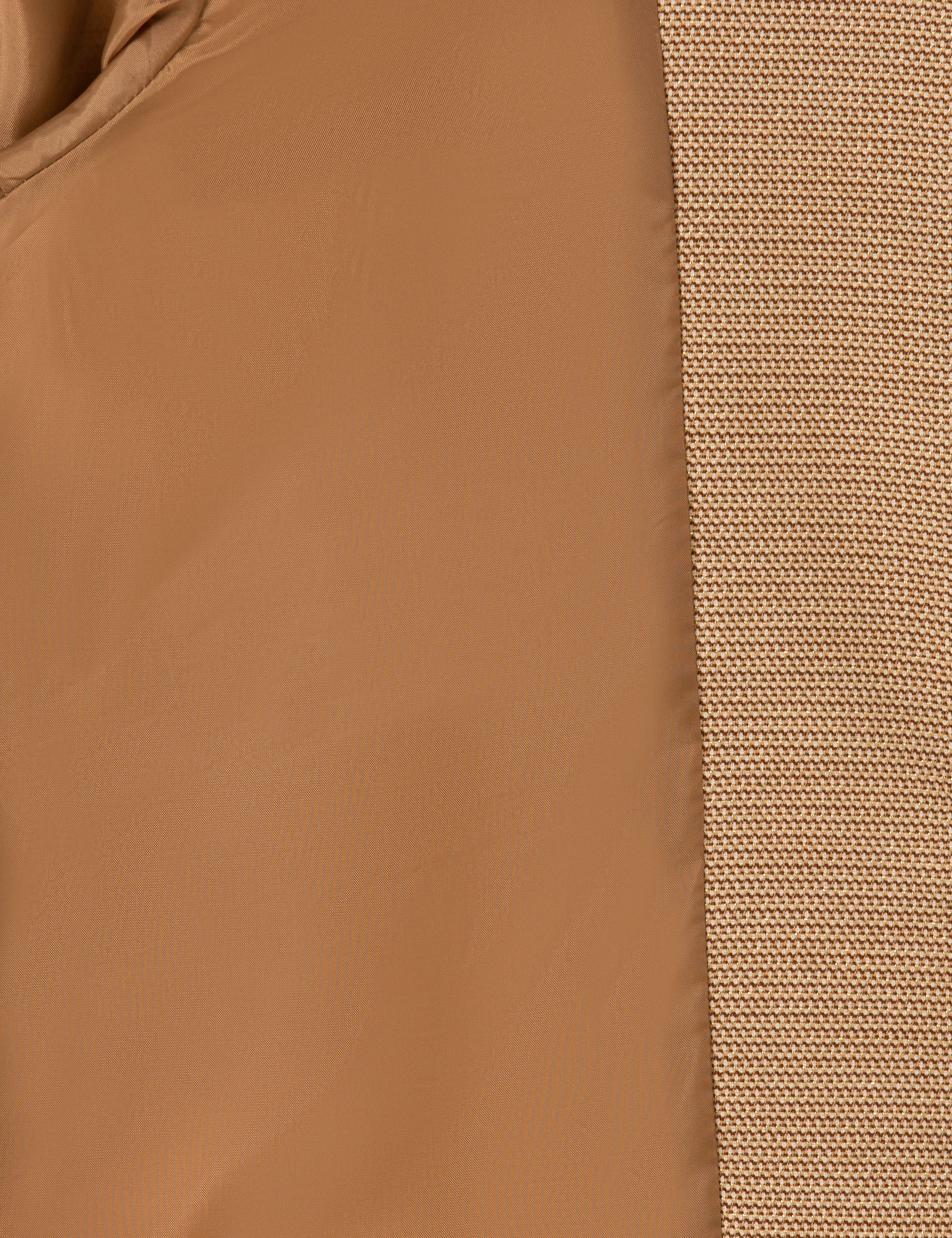 Camel Crop Ceket