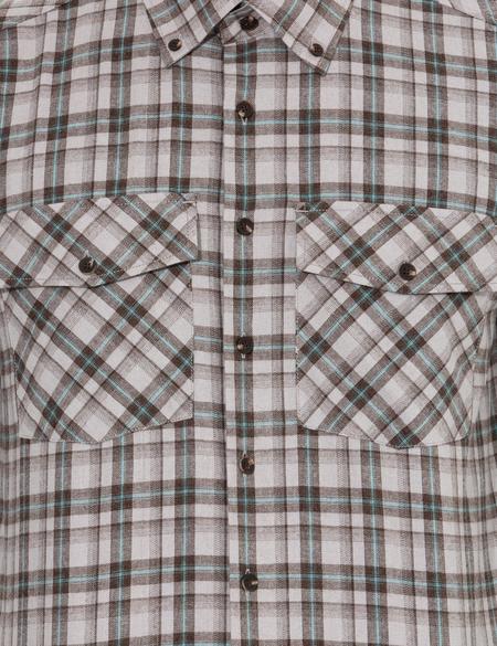 Açık Kahverengi Regular Fit Uzun Kollu Gömlek - 50259474007