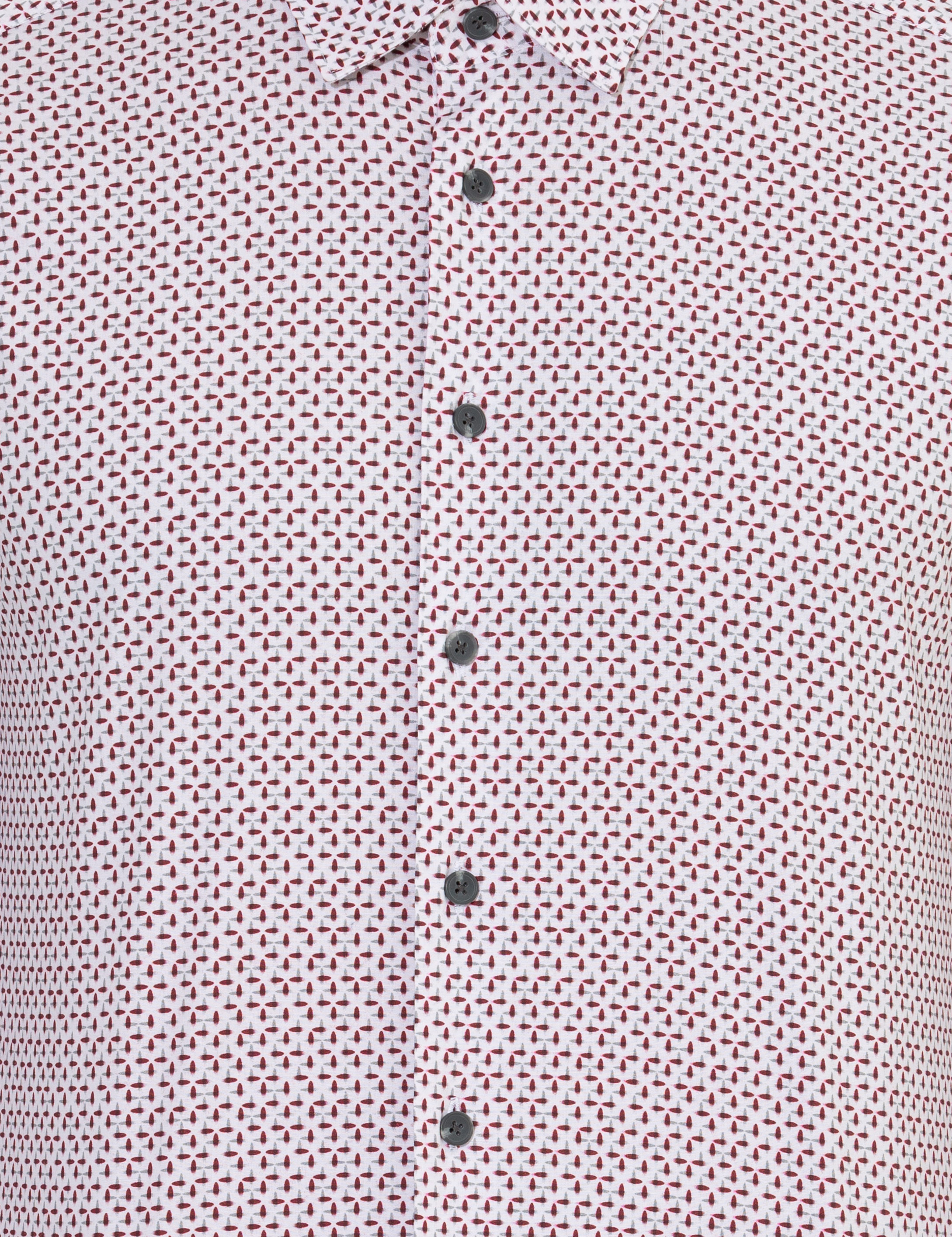 Pierre Cardin Bordo Slim Fit Uzun Kollu Gömlek görsel 6