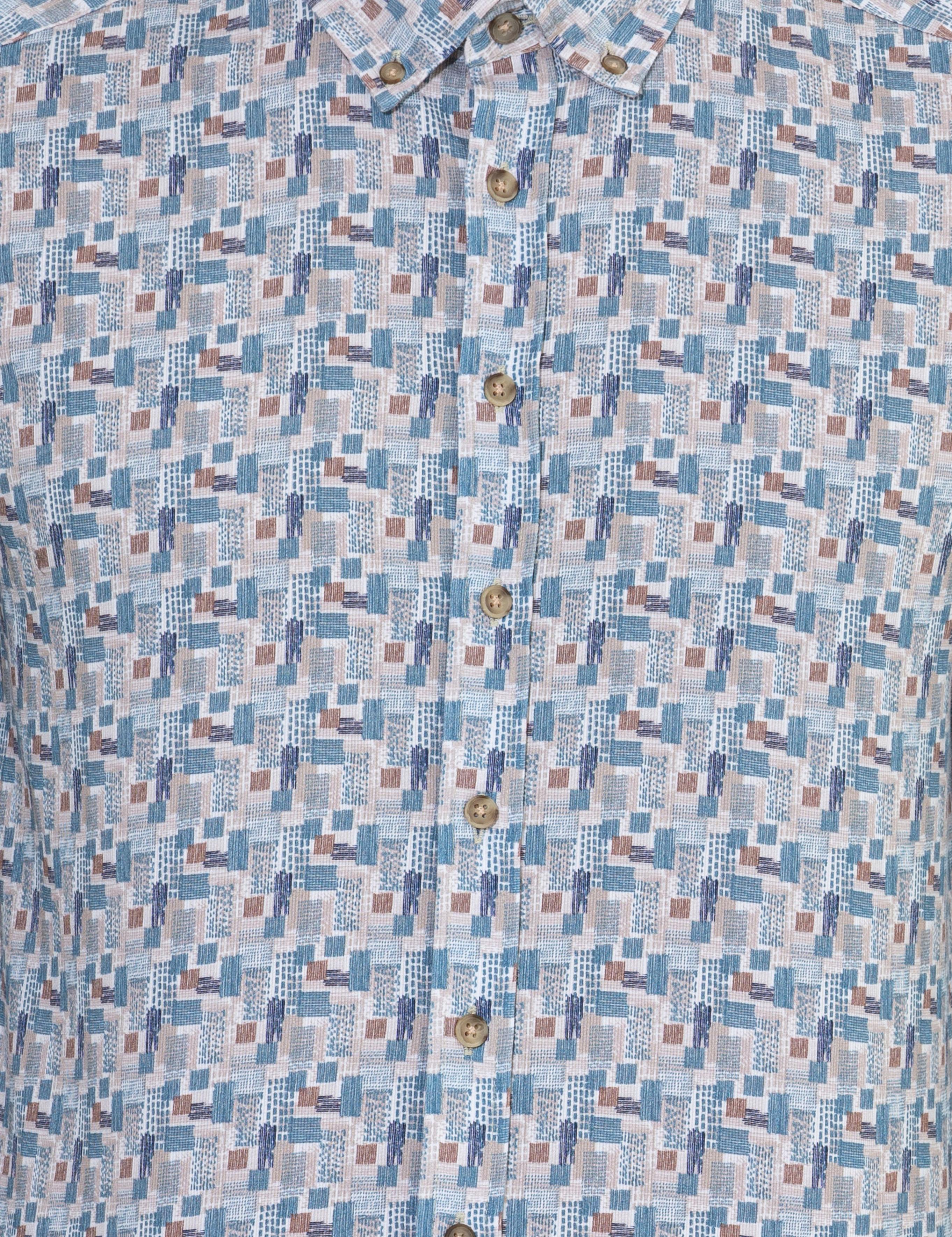 Bej Slim Fit Uzun Kollu Gömlek