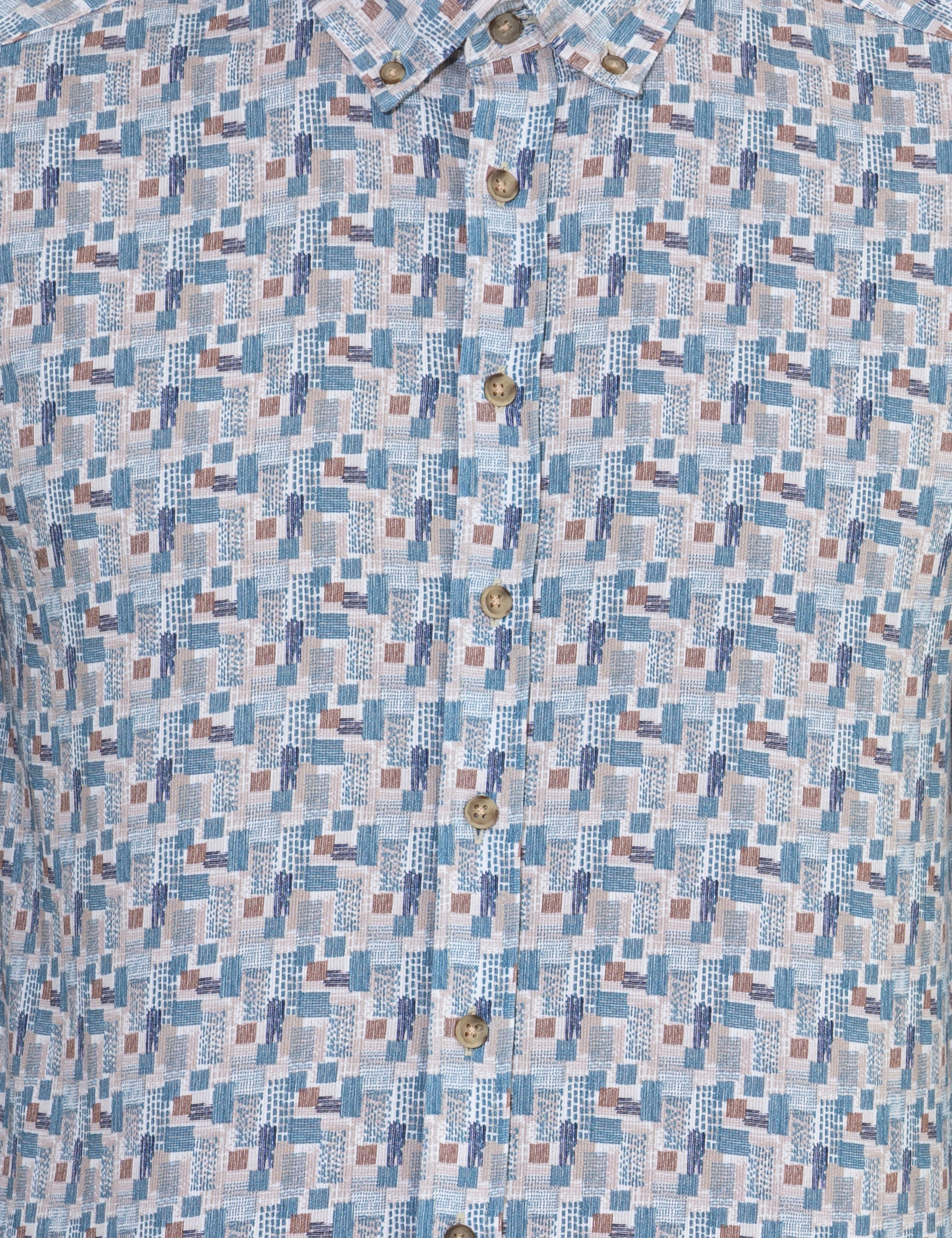 Bej Slim Fit Uzun Kollu Gömlek