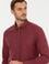 Bordo Regular Fit Uzun Kollu Gömlek