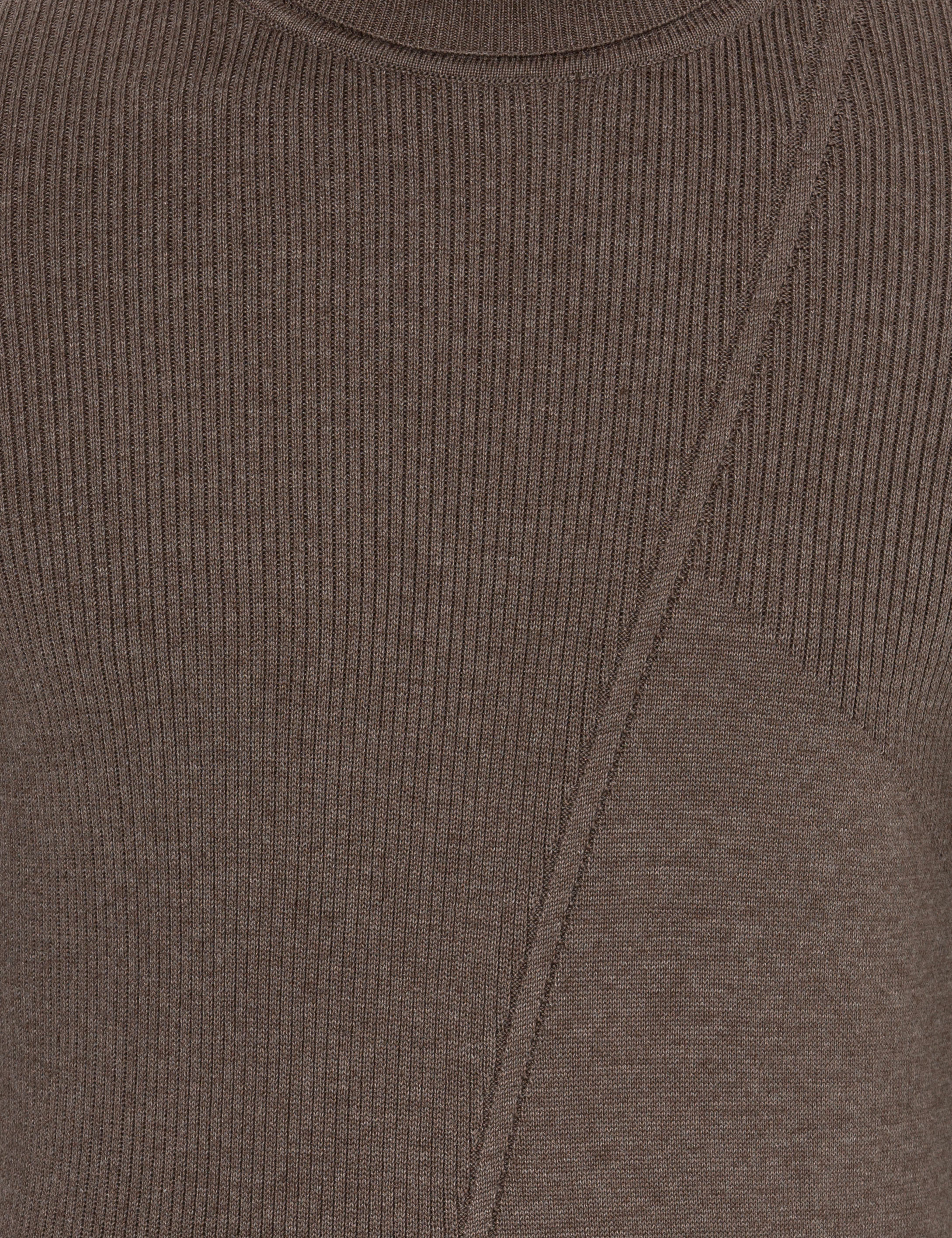 Pierre Cardin Vizon Melanj Slim Fit Balıkçı Yaka Triko Kazak görsel 6
