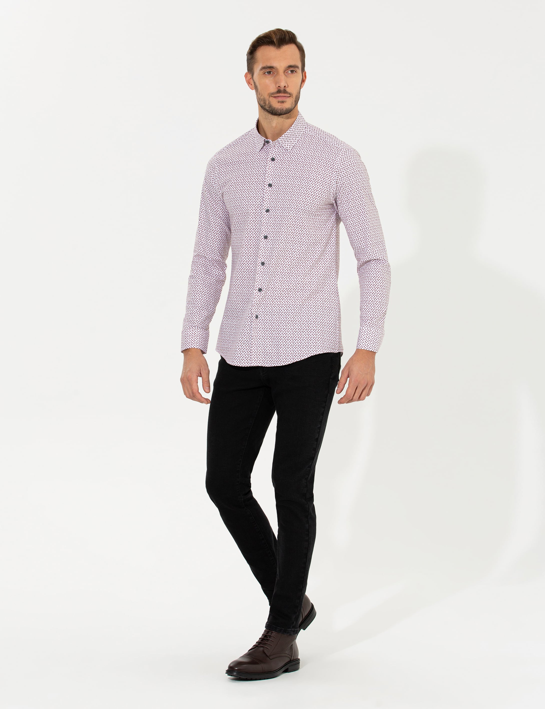 Siyah Slim Fit Jean Pantolon