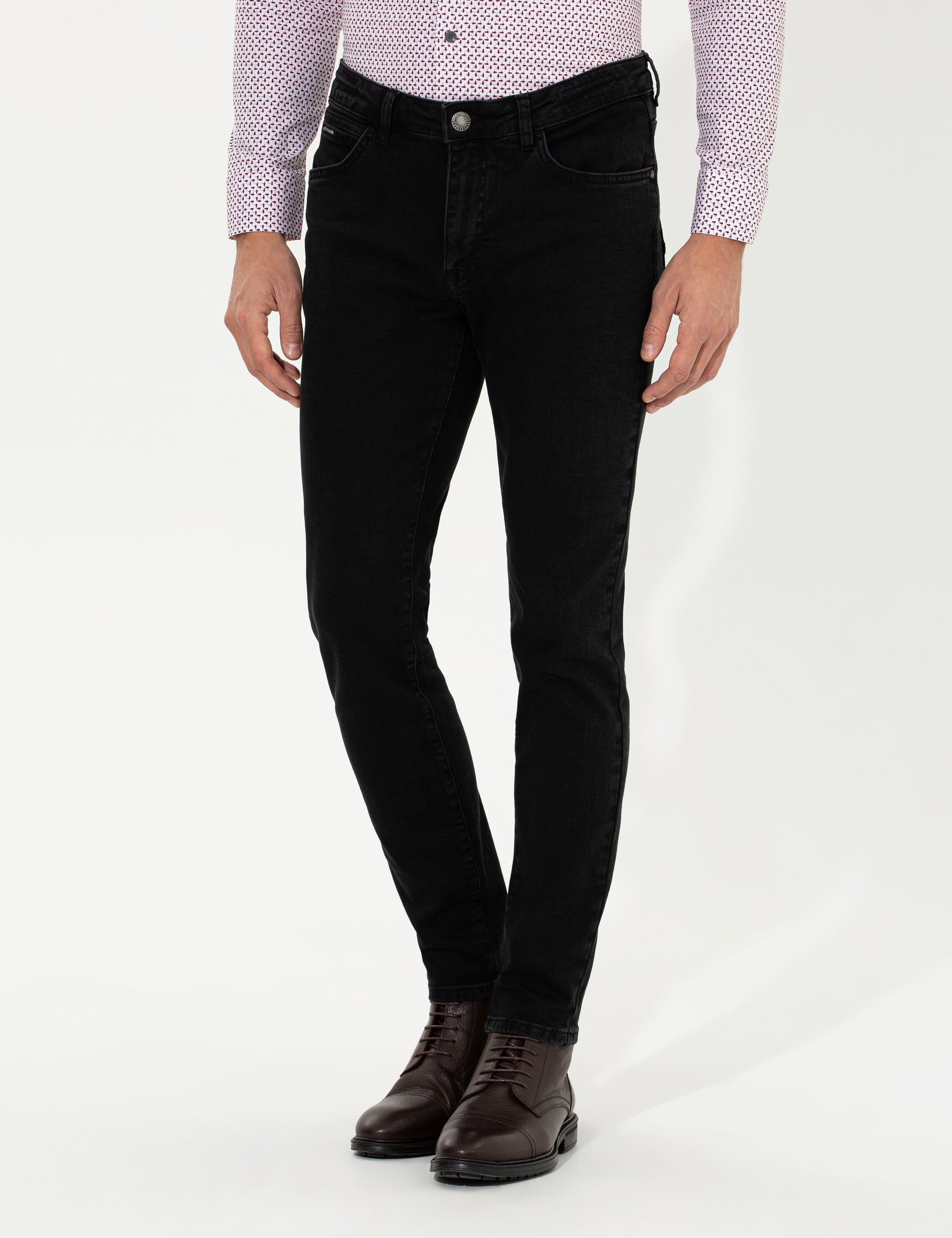 Siyah Slim Fit Jean Pantolon