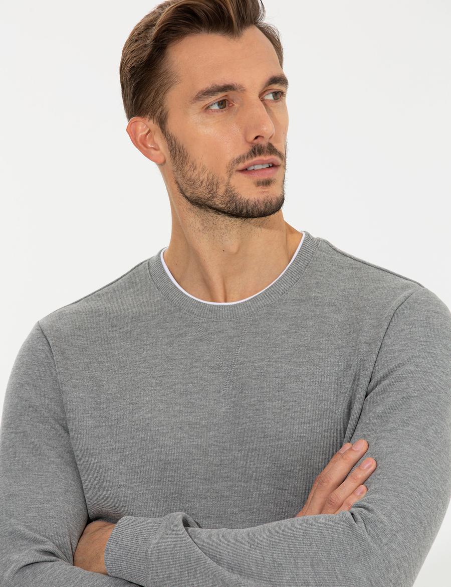 Gri Melanj Sweatshirt