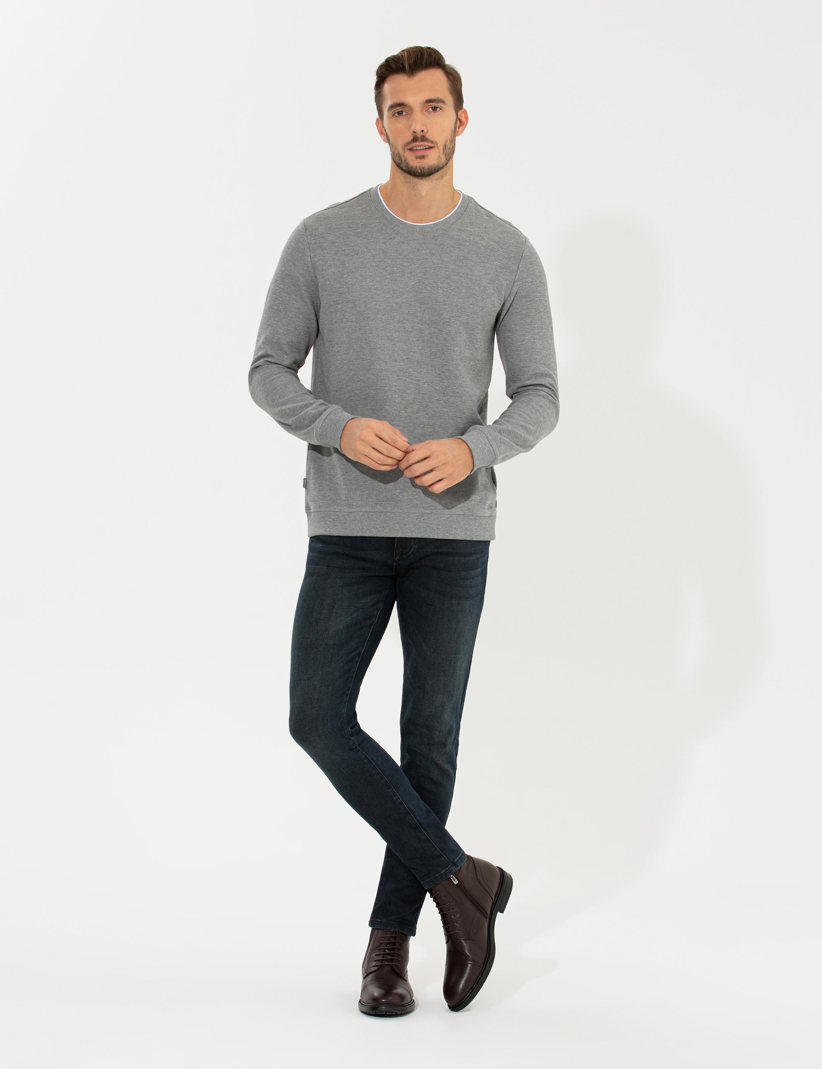 Gri Melanj Sweatshirt