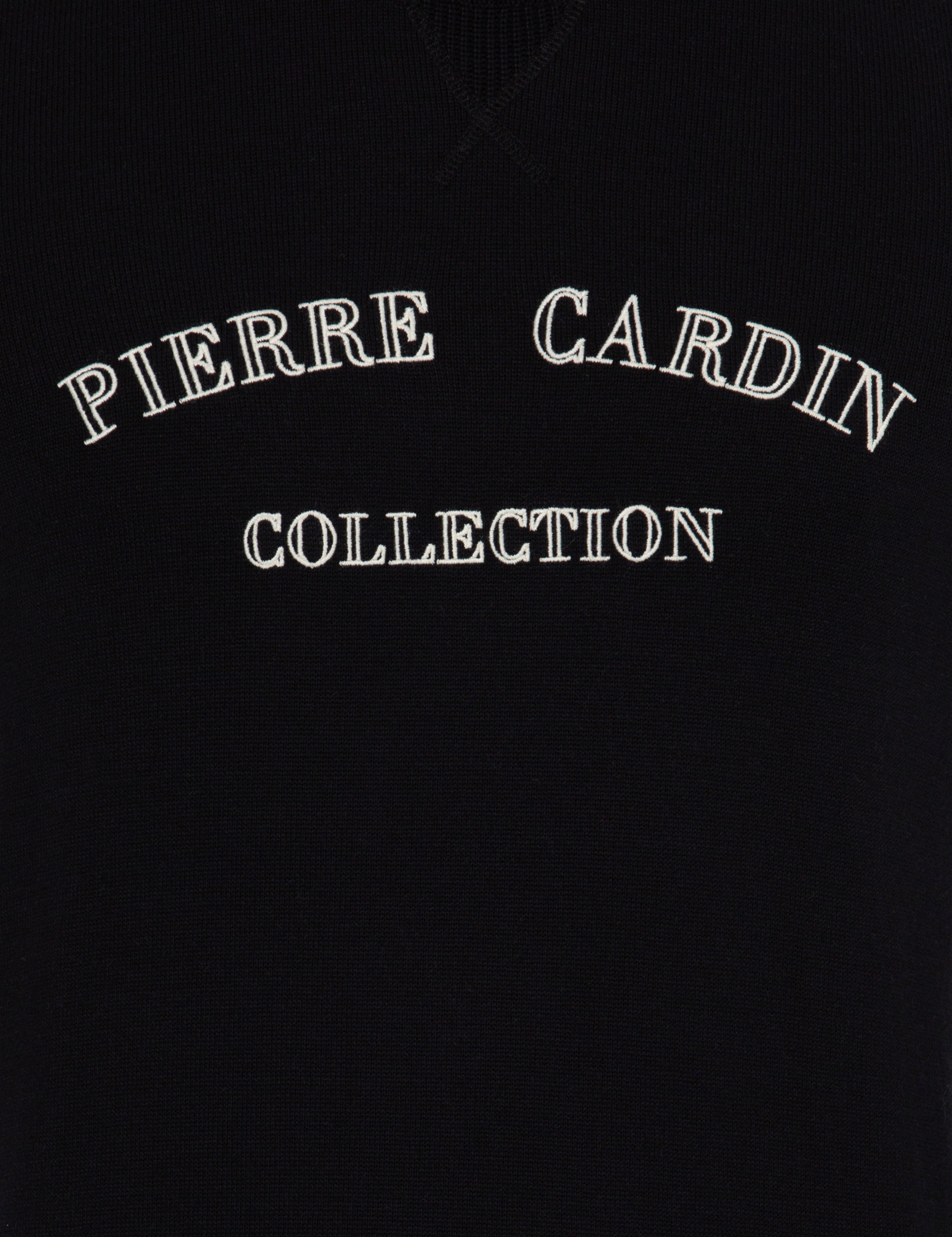 Pierre Cardin Lacivert Slim Fit Bisiklet Yaka Triko Kazak görsel 6