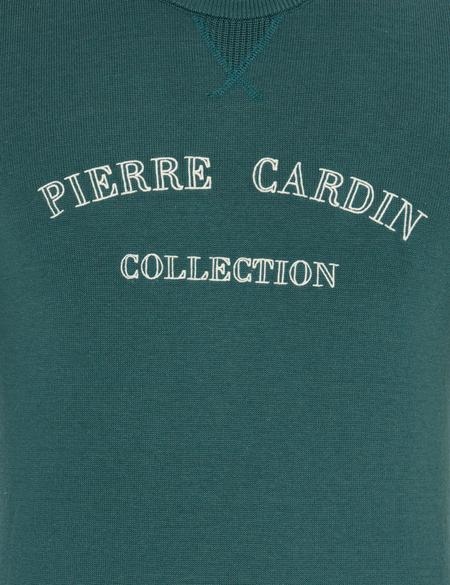 Yeşil Slim Fit Bisiklet Yaka Triko Kazak - 50259091023