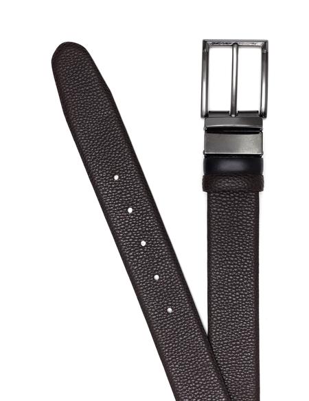 Siyah Çift Taraflı Kemer - 50266926003