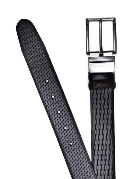 Siyah Çift Taraflı Kemer - 50266926003