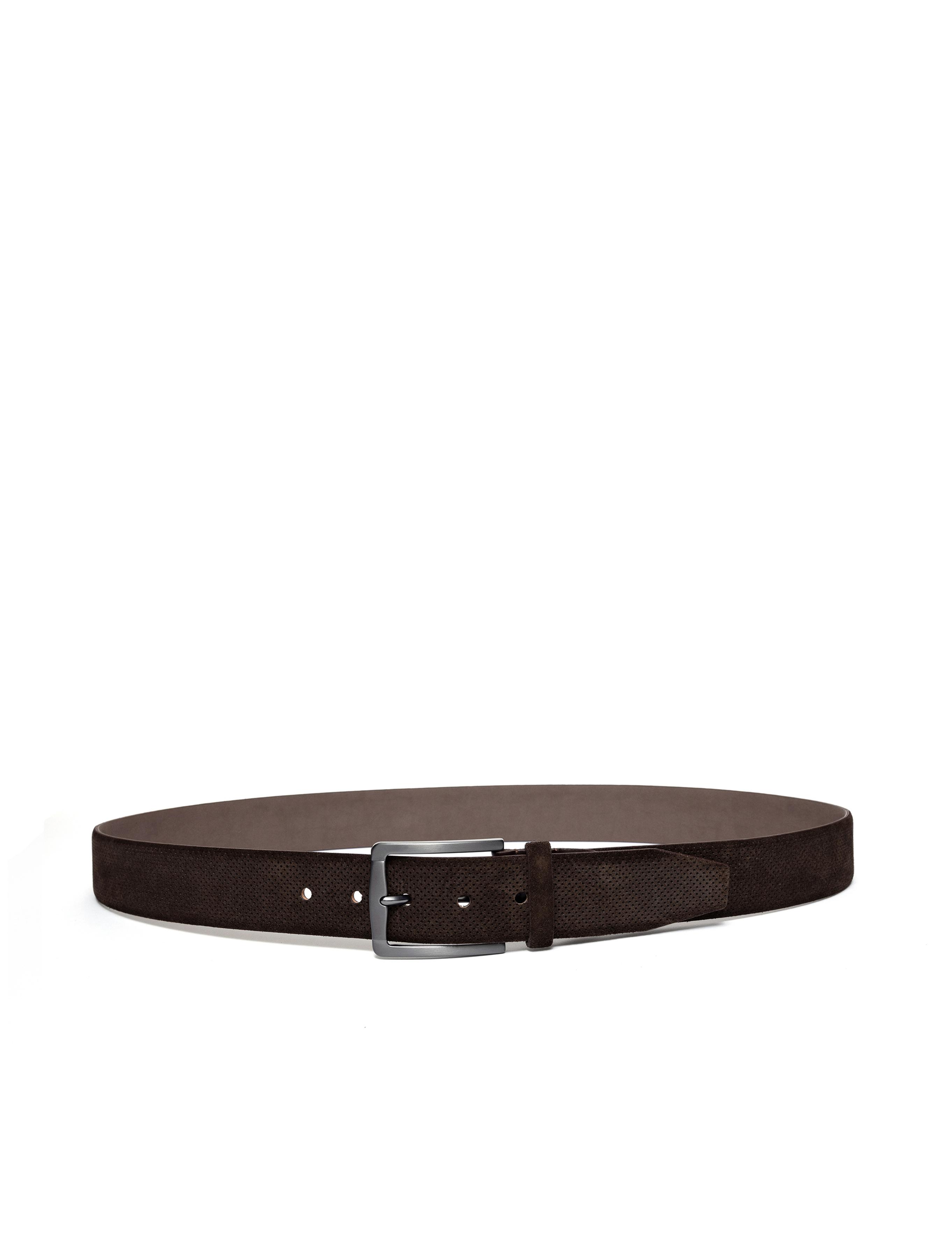 Kahverengi Süet Kemer