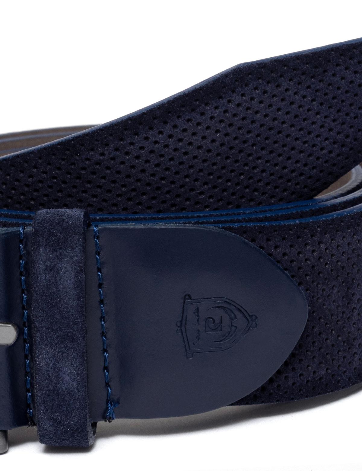 Lacivert Süet Kemer - 50266930014