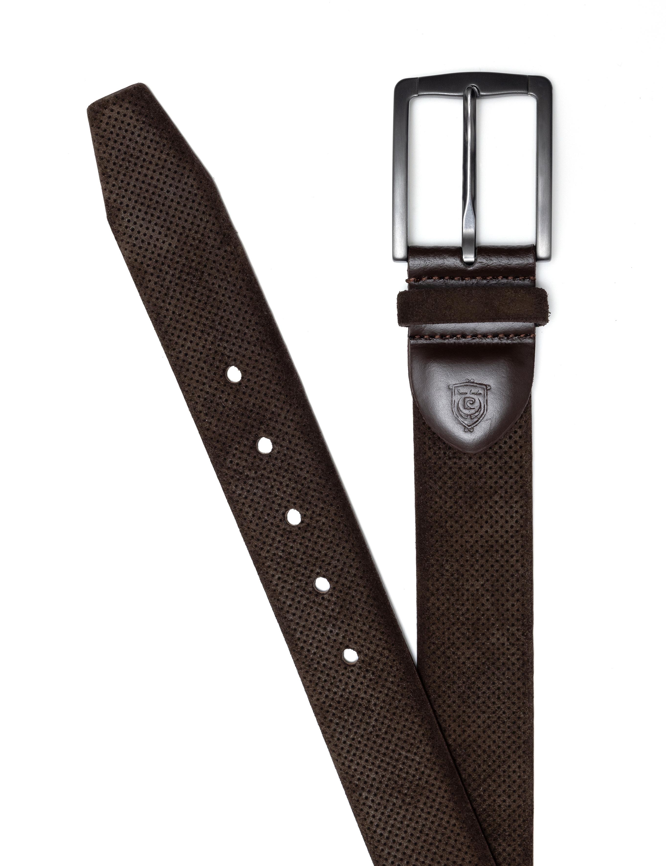 Kahverengi Süet Kemer