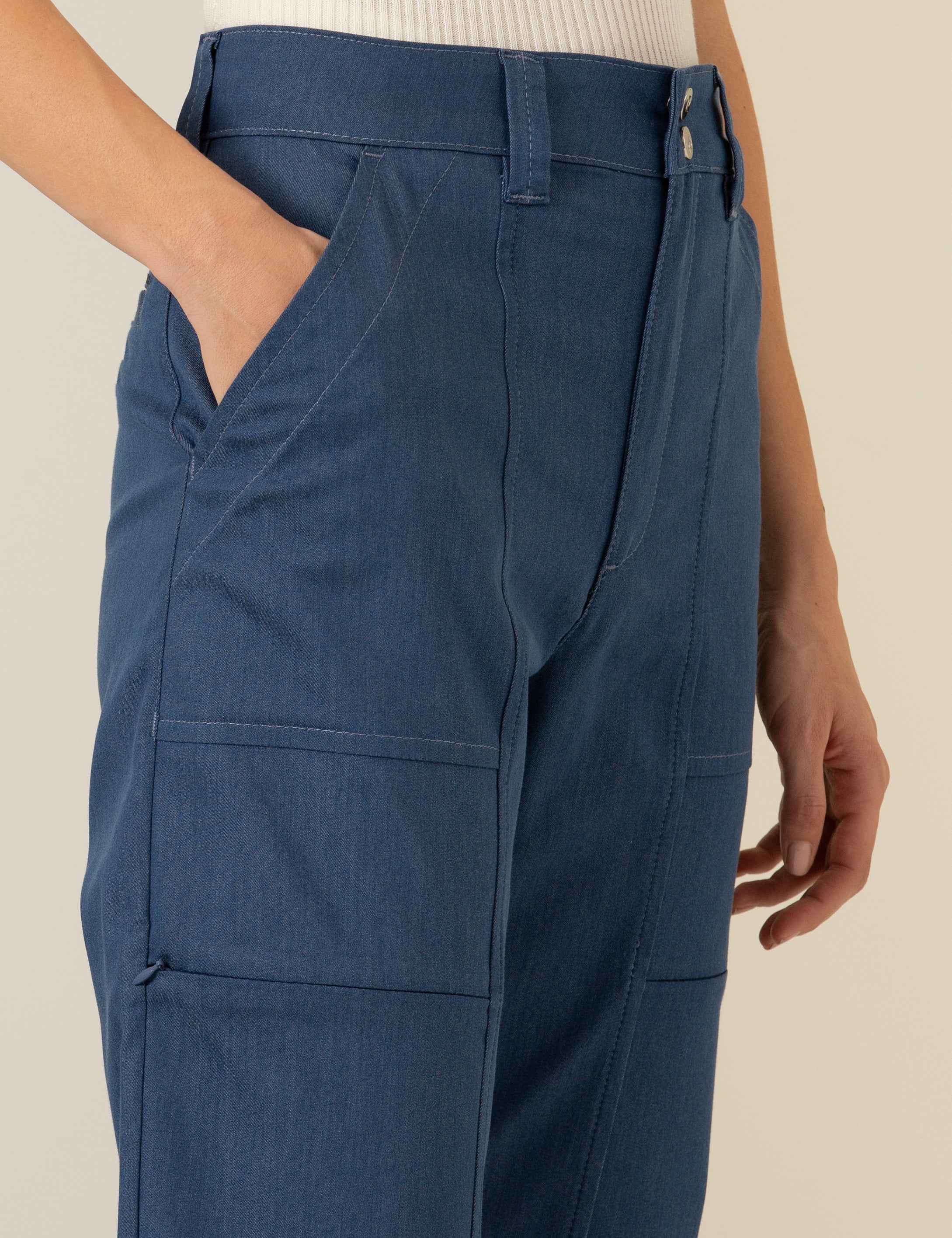 Pierre Cardin İndigo Jogger Pantolon görsel 5