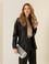 Siyah Suni Deri Gömlek