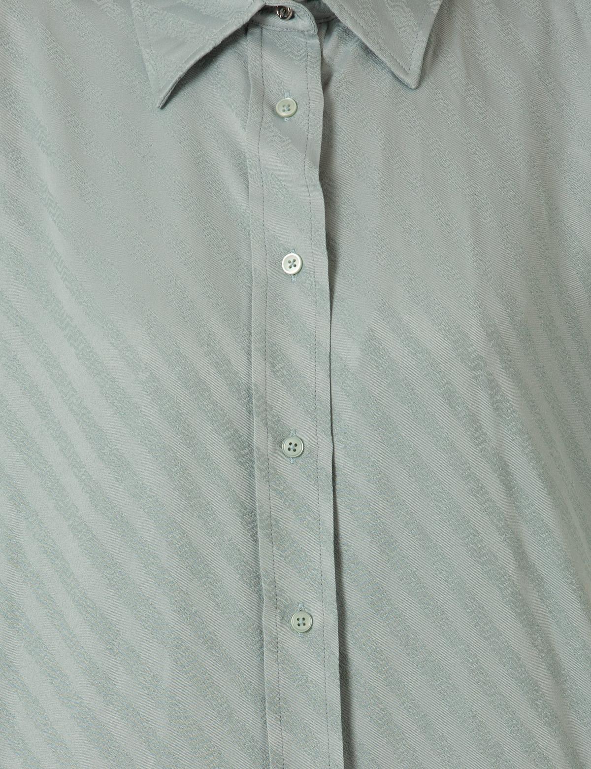 Mint Oversize Uzun Kollu Gömlek - 50254138013