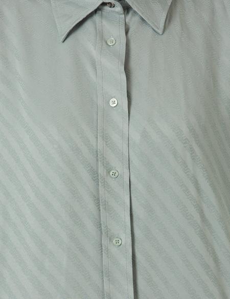 Mint Oversize Uzun Kollu Gömlek - 50254138013