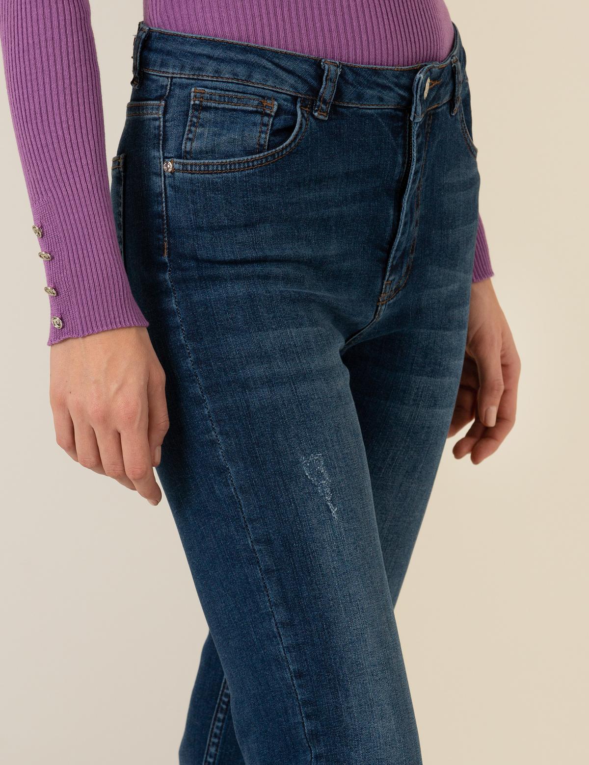 İndigo Slim Strong Jean Pantolon - 50254620004