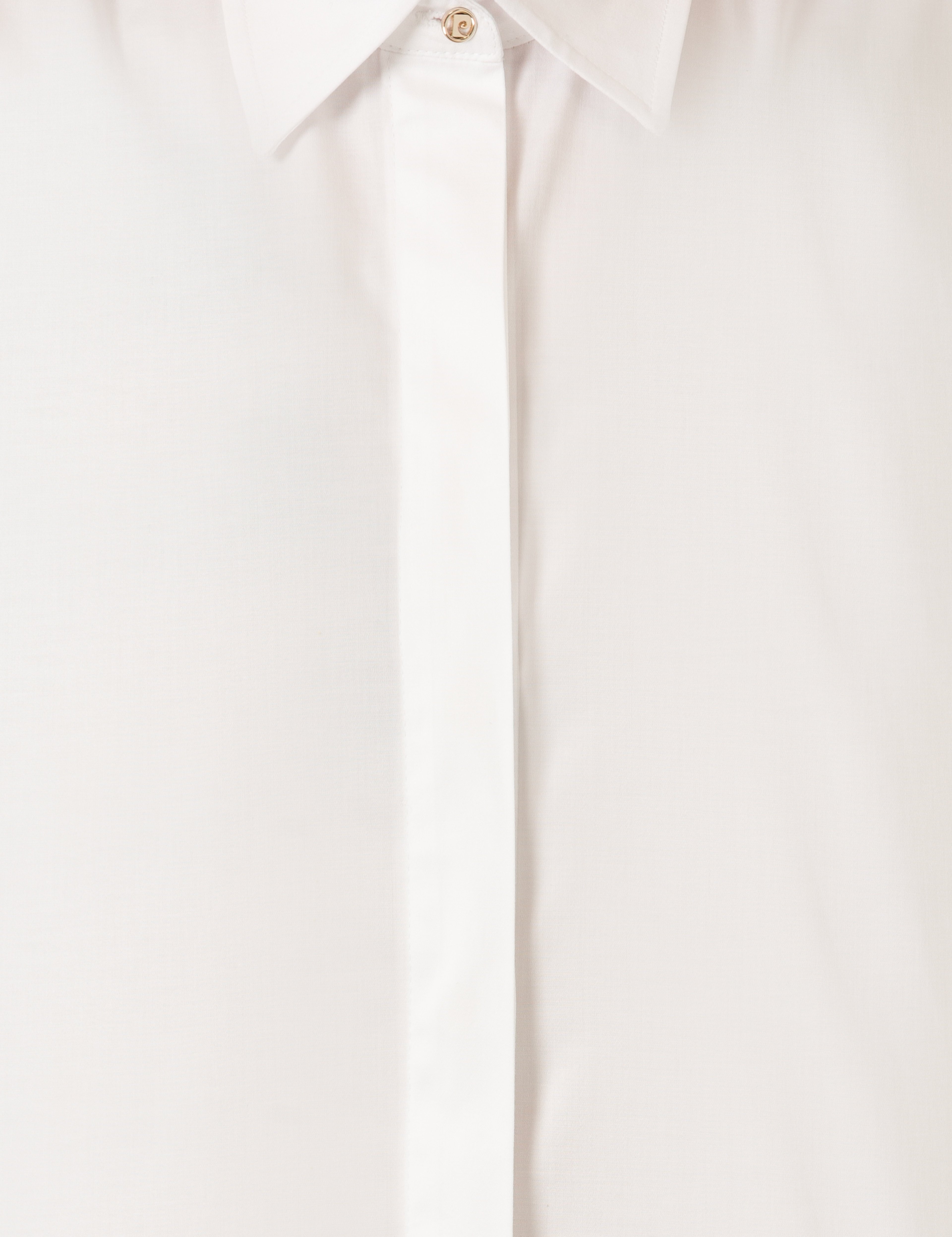 Beyaz Oversize Uzun Kollu Gömlek - Image 6