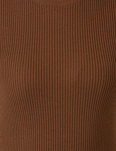 Coconut Slim Fit Bisiklet Yaka Basic Kazak - 50257264075