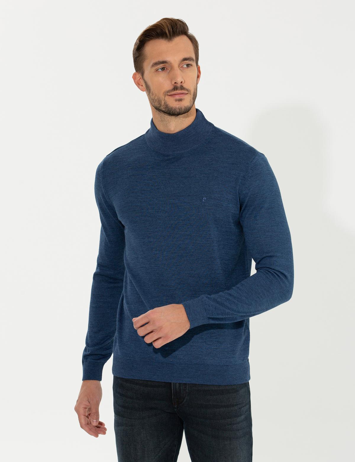 İndigo Regular Fit Basic Triko Kazak