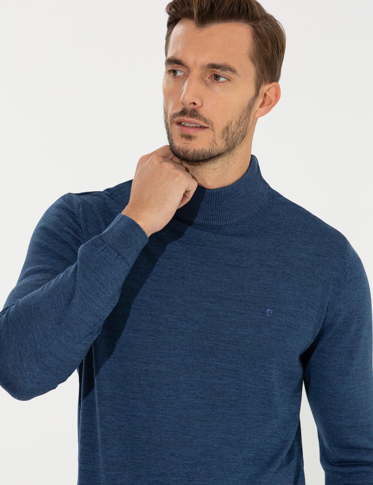 İndigo Regular Fit Basic Triko Kazak - 50236754120