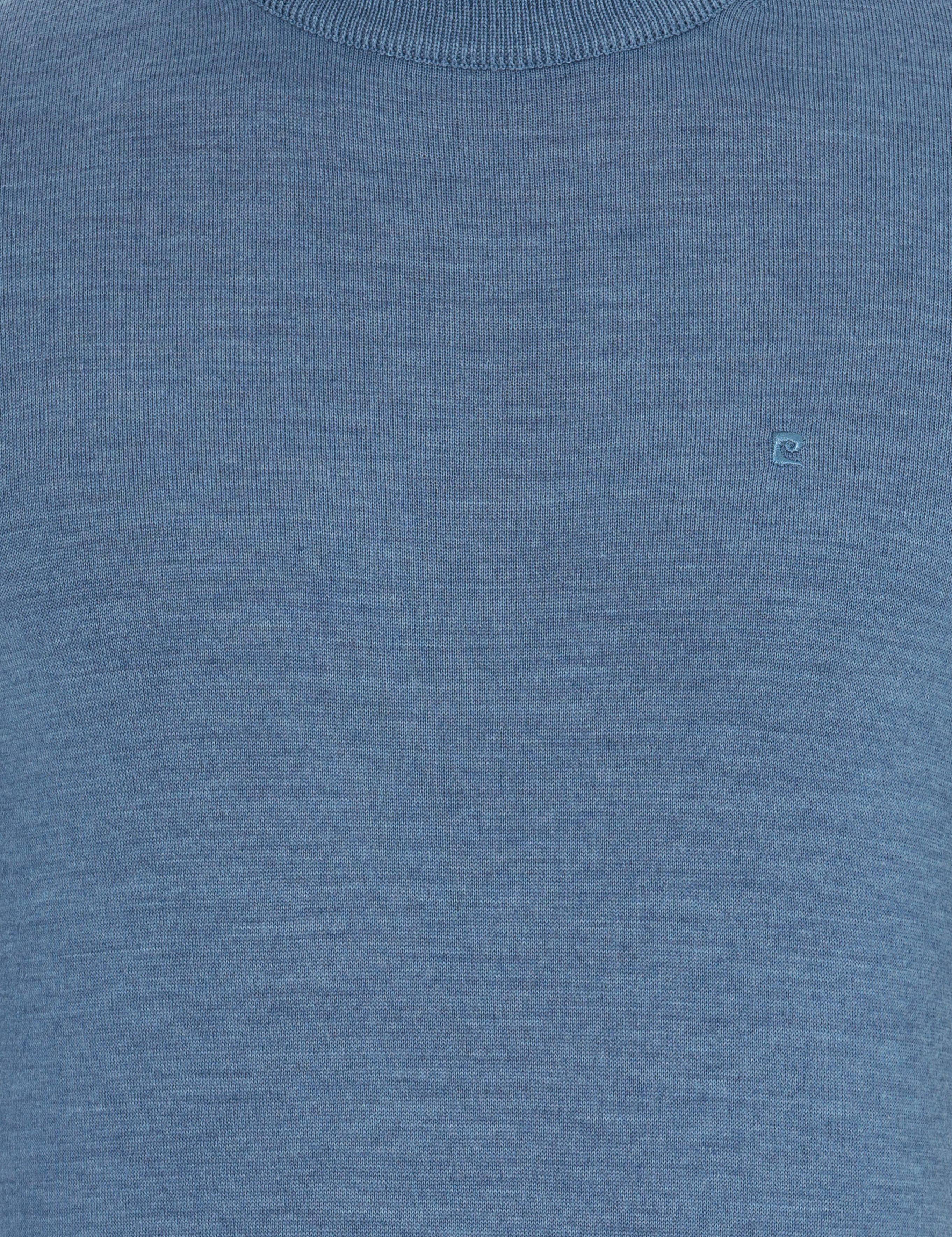 Mavi Regular Fit Yarım Balıkçı Yaka Yün Karışımlı Basic Triko Kazak