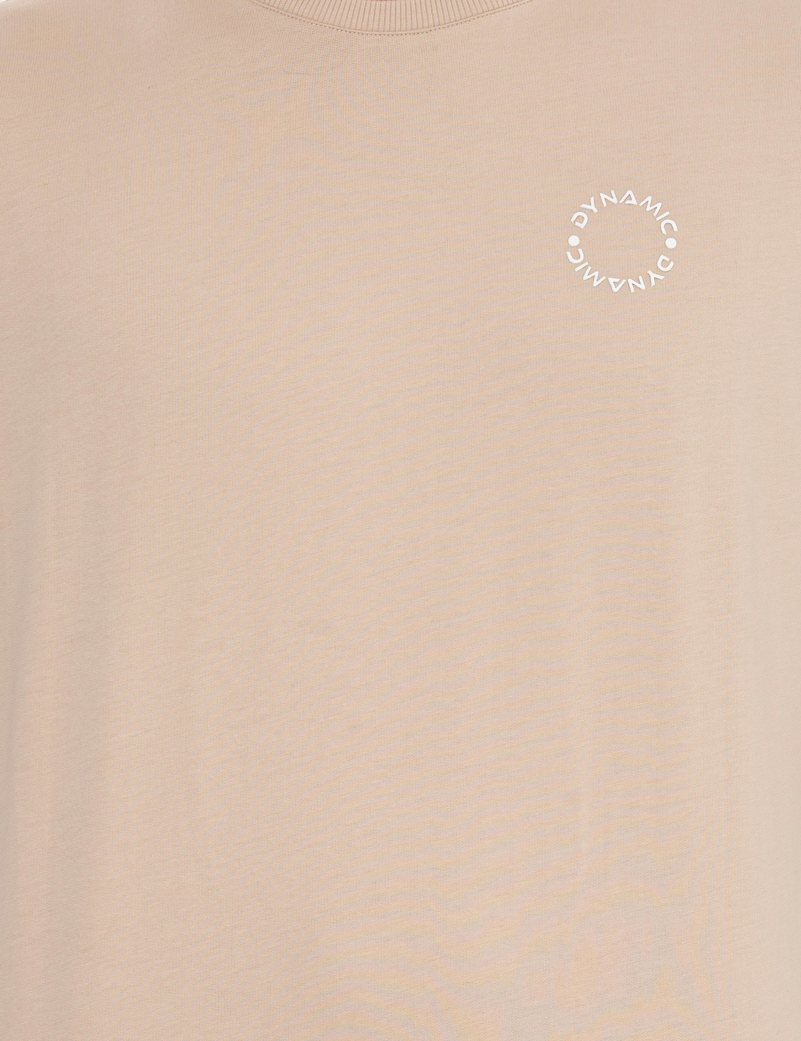 Bej Comfort Fit Sweatshirt