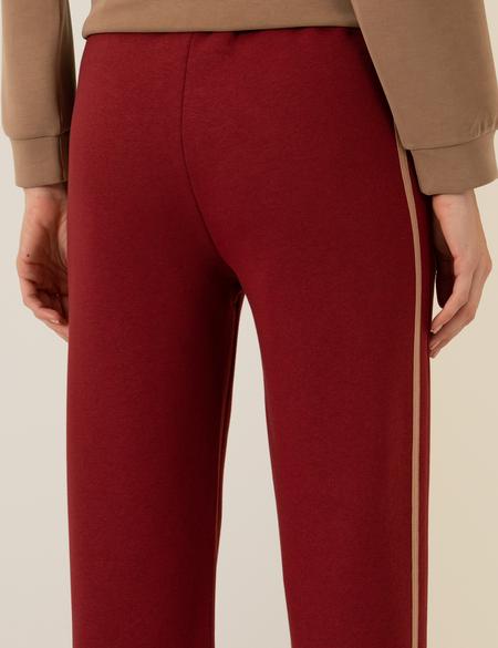 Bordo Flare Fit Eşofman Altı - 50254406006